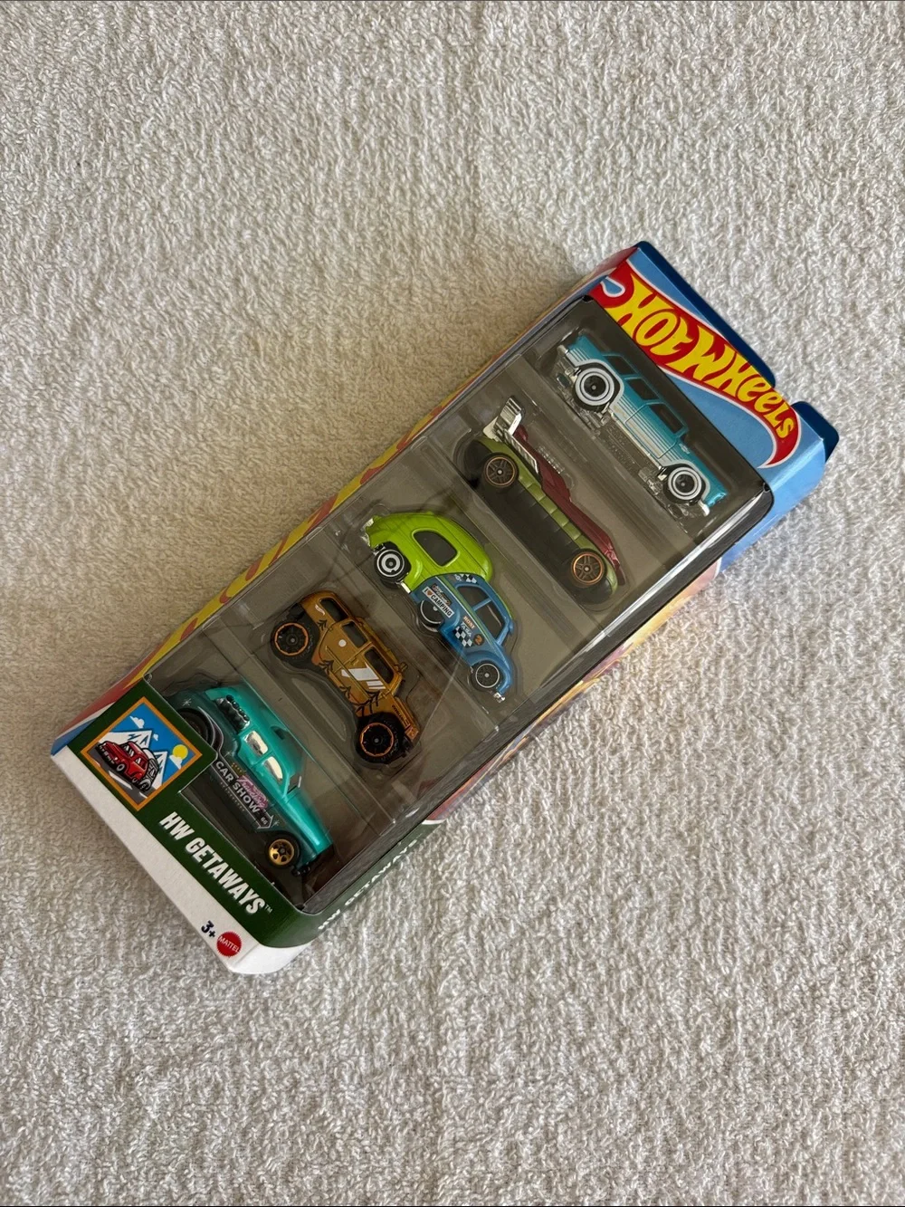 Hot Wheels HW Getaways 5 Pack Multicolor Kids Toy Cars